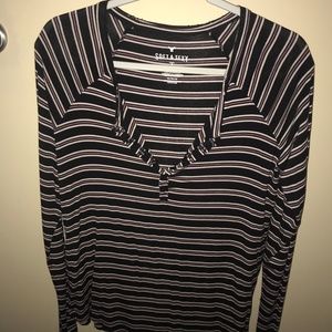 American Eagle Soft & Sexy Striped Tee